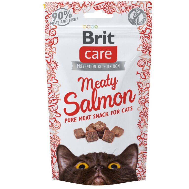 Brit Care Cat Snack Meaty Salmon (50 g)