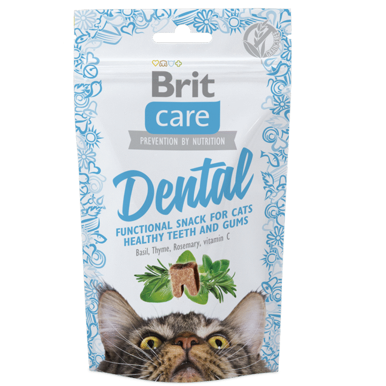 Brit Care Cat Snack Dental (50 g)