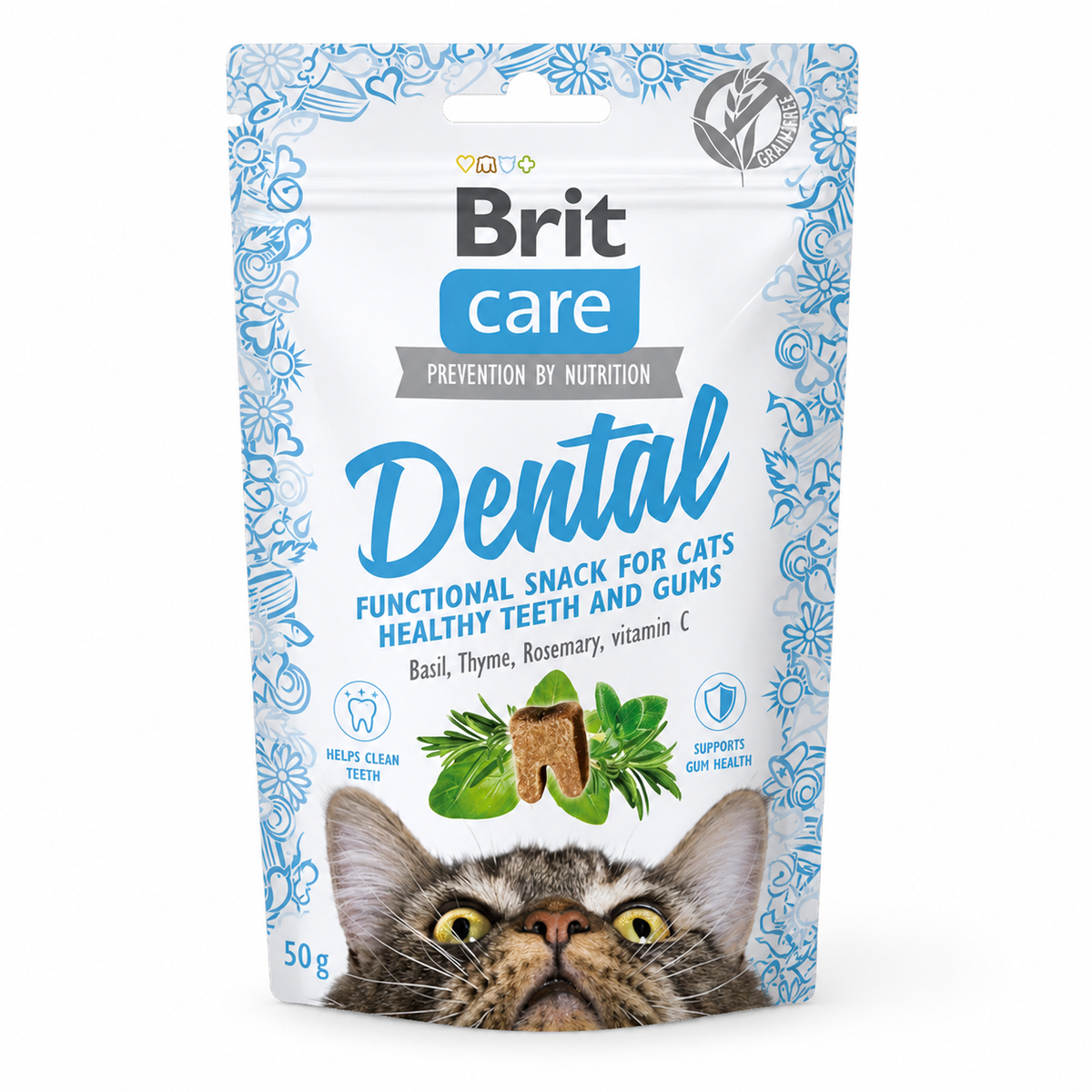 Brit Care Cat Snack Dental (50 g)