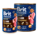 Pâtée Brit Premium by Nature Agneau & Sarrasin Chiens Sensibles (400 g)