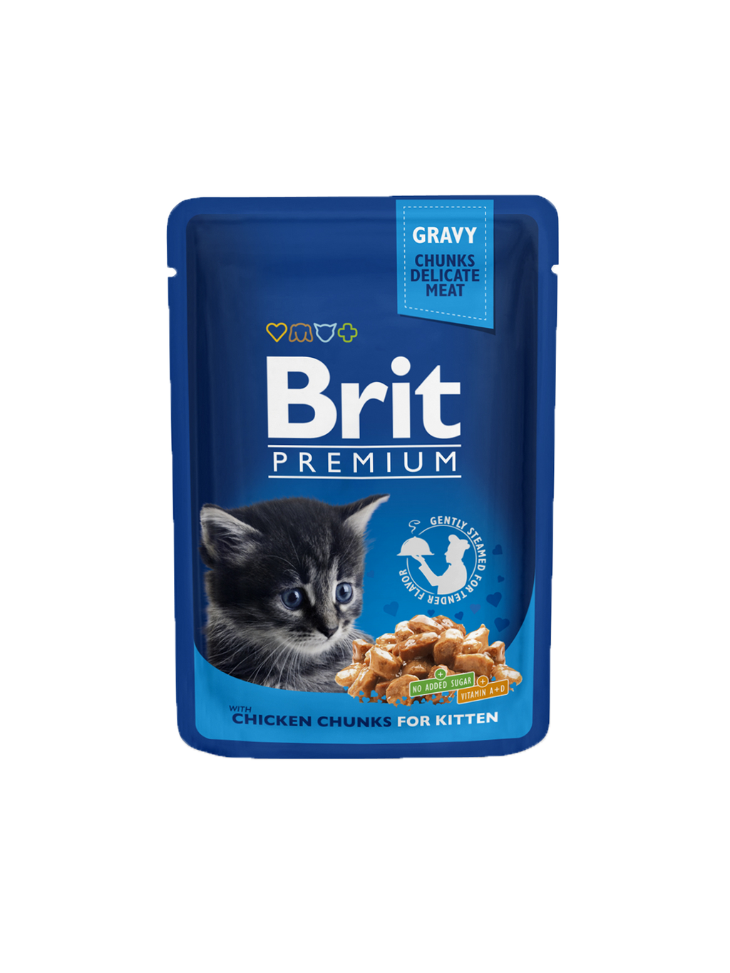 Brit Premium كيس دجاج للقطط الصغيرة (100 غ)