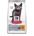 Hill’s Science Plan Croquettes pour Chaton Stérilisé au Poulet (1.5 kg)
