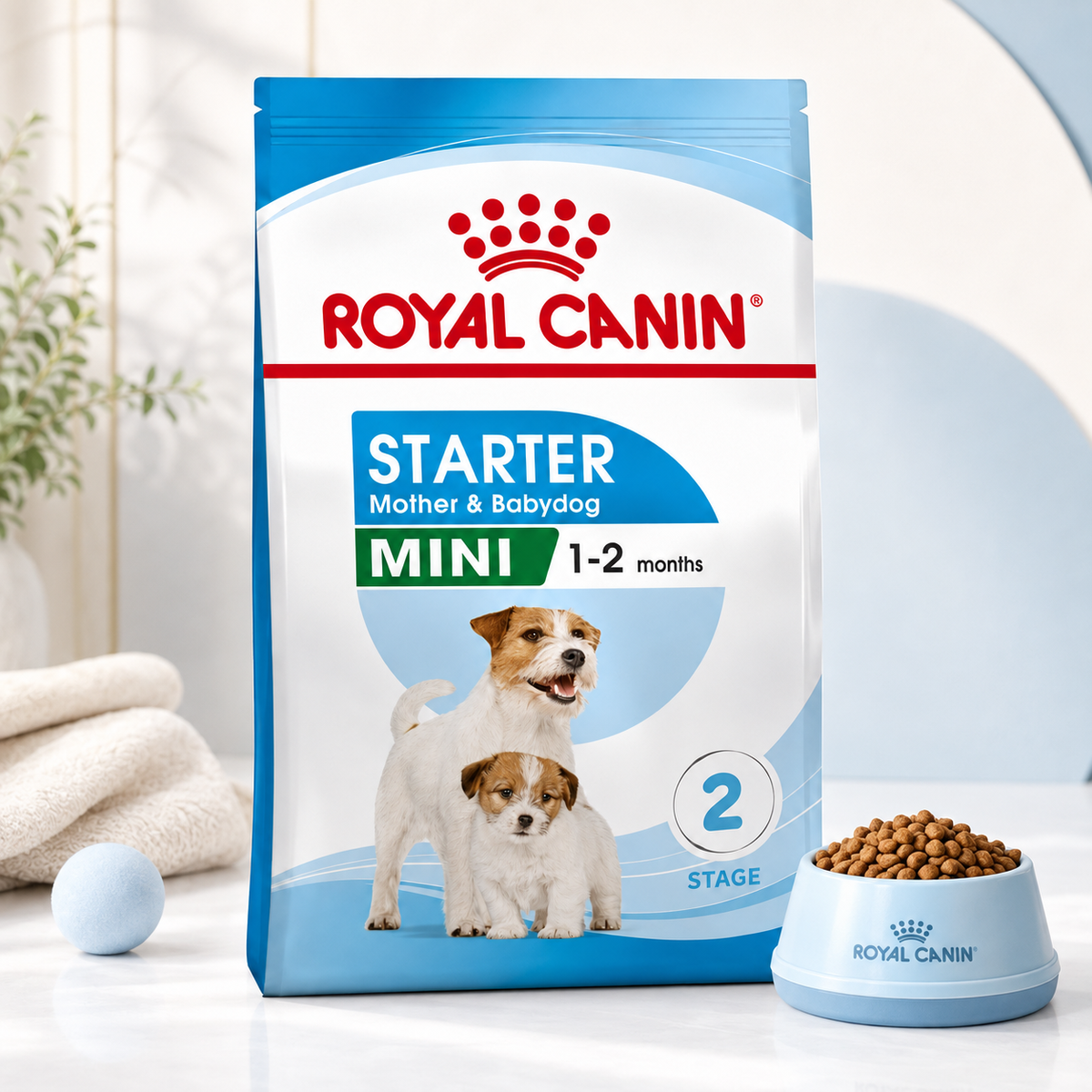 Royal Canin Mini Starter Mother & Babydog – Croquettes pour Chienne & Chiot (1 kg ou 4 kg)