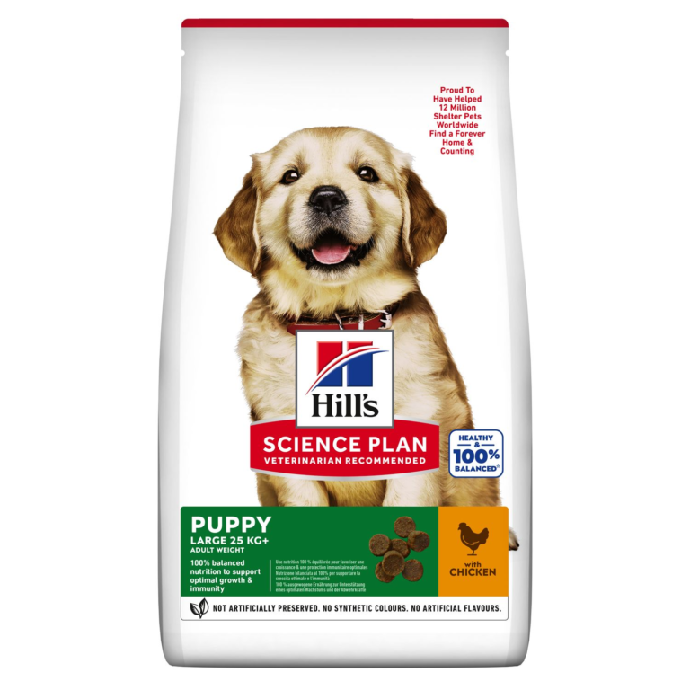 Croquettes Hill’s Science Plan Chiot de Grande Race au Poulet