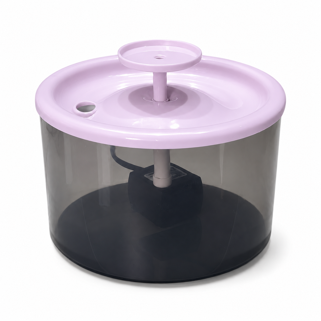 Fontaine à Eau Automatique pour Chat et Chien – Distributeur d'Eau Électrique Ultra-Silencieux avec Triple Système de Filtration