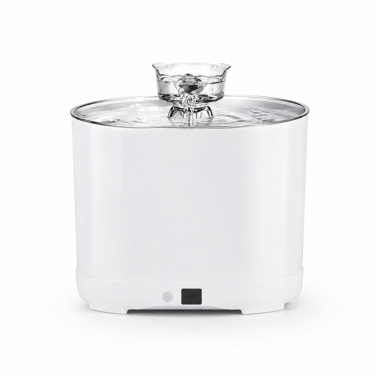Fontaine à Eau pour Chat et Chien Automatique – Distributeur d'Eau Électrique Silencieux avec Double Flux Jet et Source