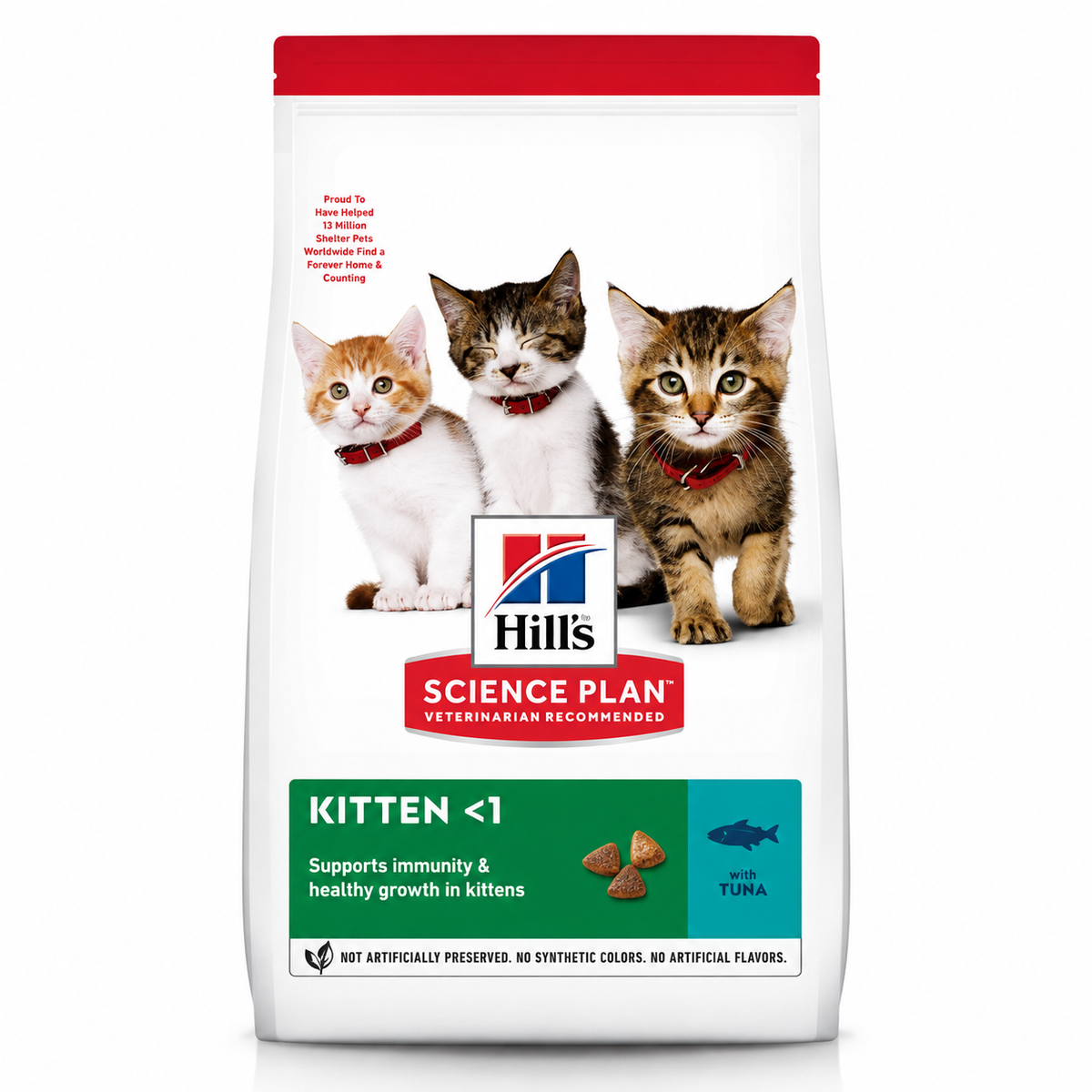Hill's Science Plan Feline Kitten au Thon – Croquettes pour Chaton (1,5 kg)