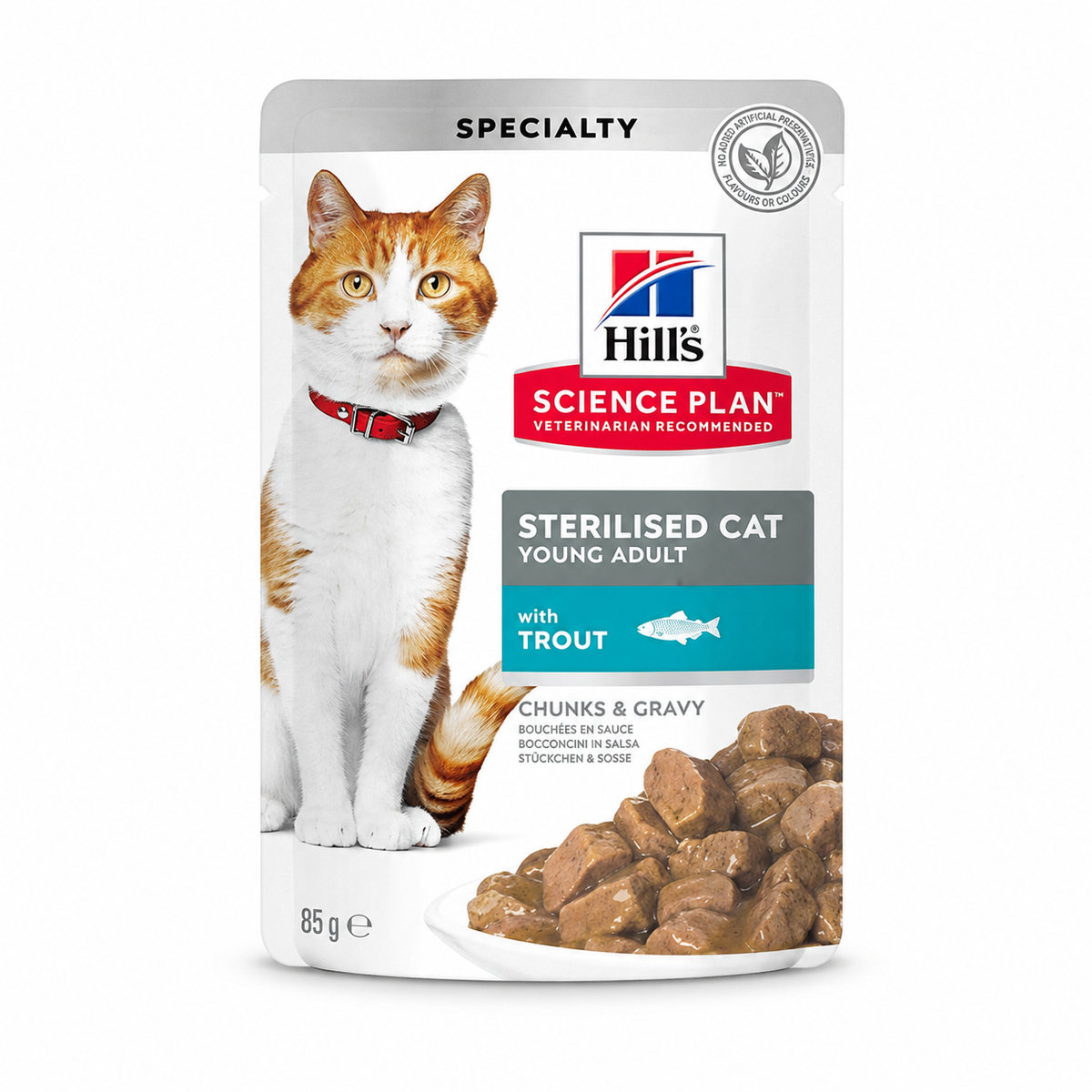 Hill’s Science Plan Sachet Repas pour Chat Adulte Stérilisé (85 g)