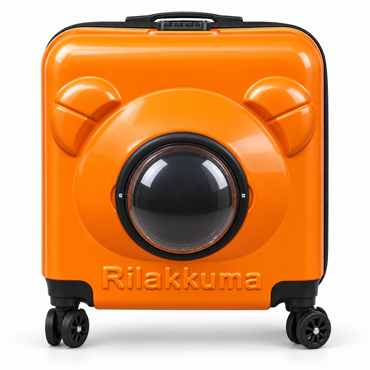 Valise de Transport à Roulettes Rilakkuma « Capsule Spatiale » pour Animaux de Compagnie (Chats Adult et Chiens)