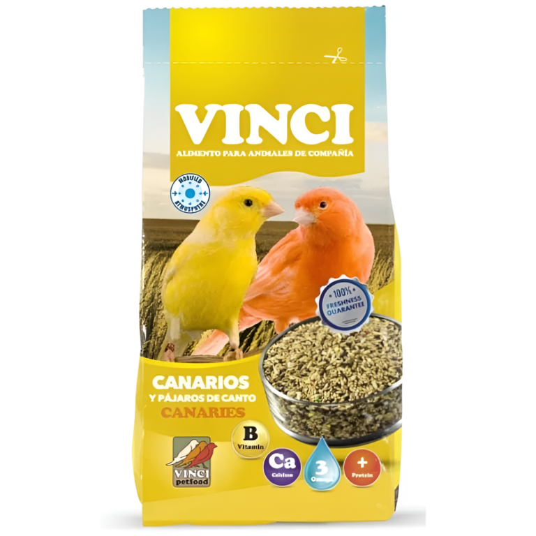 Mélange de Graines Vinci Canarios – Aliment Complet pour Canaris (500g)