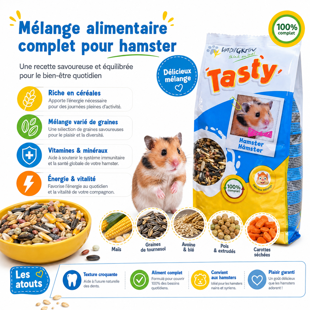 Nourriture Tasty Hamster Vadigran