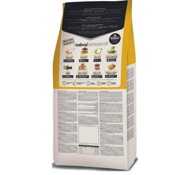 Croquettes Ownat Classic Lamb & Rice / Agneau & Riz Frais (20kg)