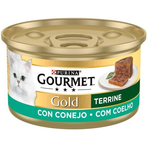 Purina Gourmet Gold تيرين الأرانب للقطط (85 جم)