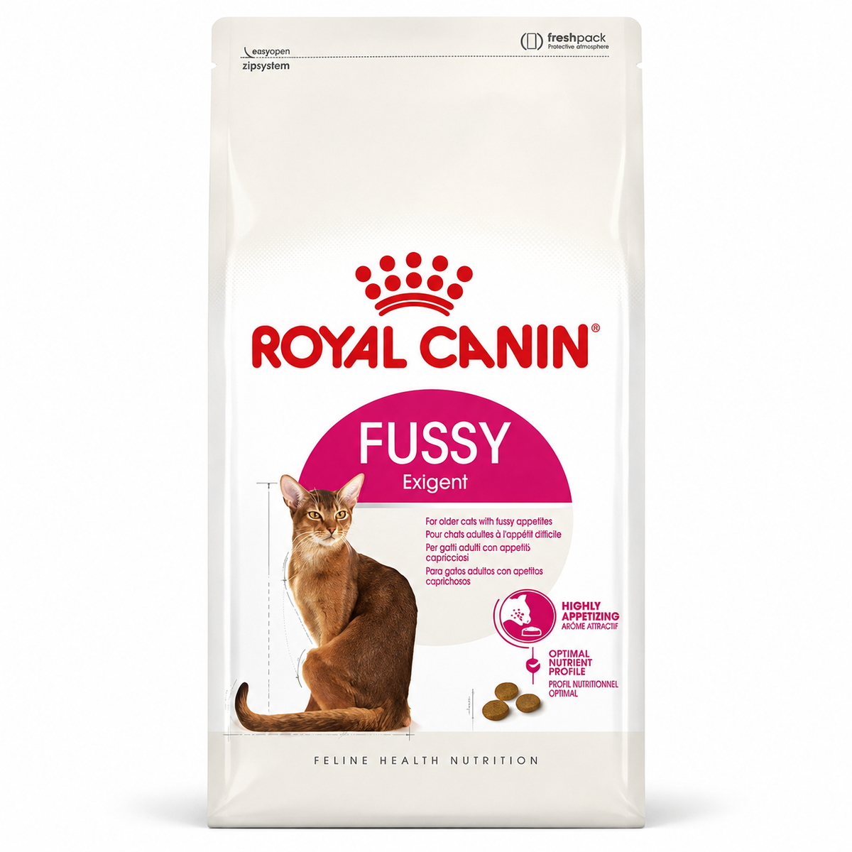 Royal Canin Fussy Exigent – Croquettes pour Chat Difficile (400 g / 2 kg)