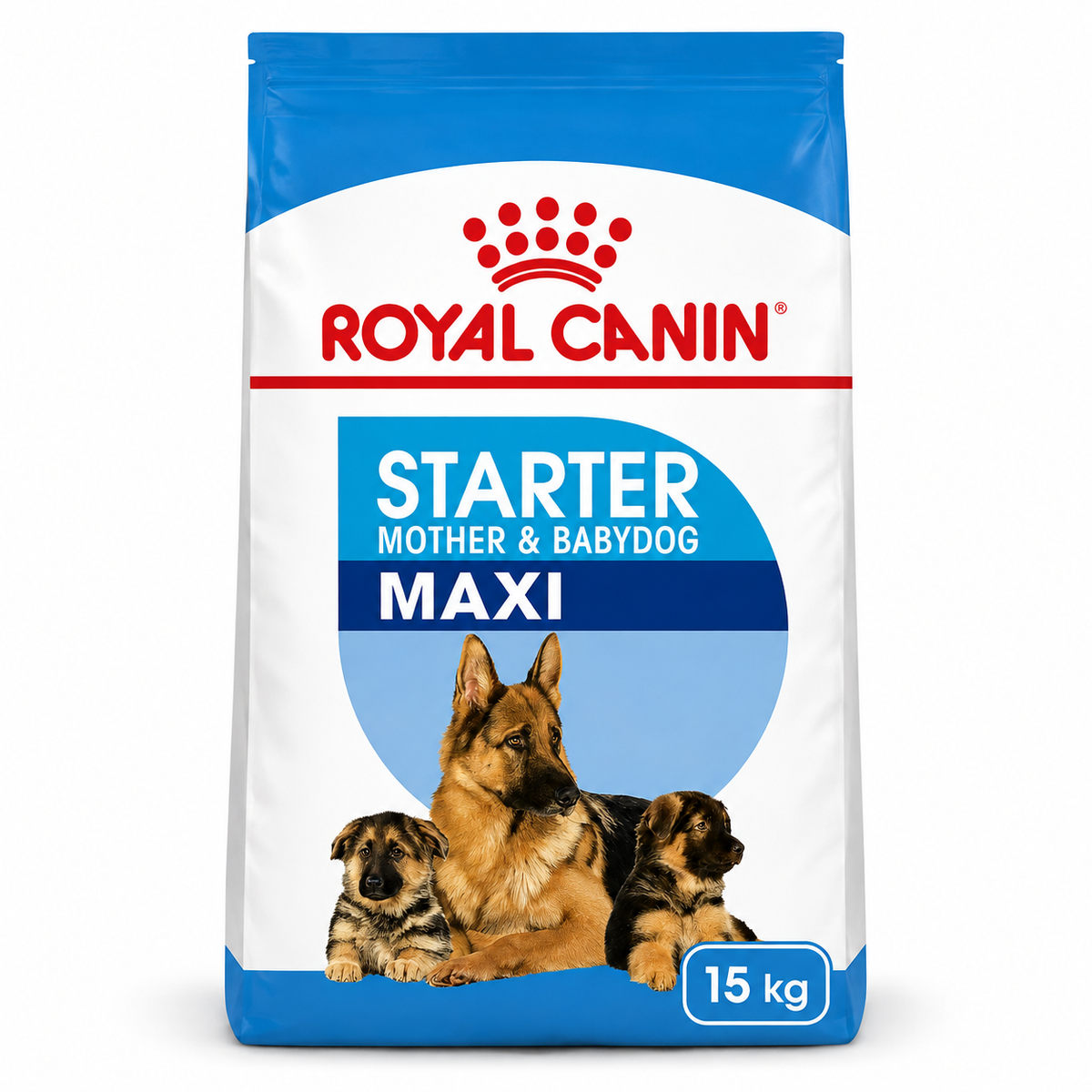 Royal Canin Maxi Starter Mother & Babydog – Croquettes pour Chienne & Chiot de Grande Taille (4 kg ou 15 kg)