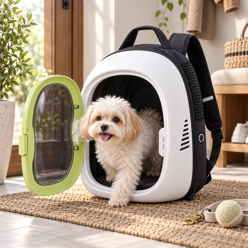 Sac à Dos de Transport Panoramique pour Chats et Petits Chiens