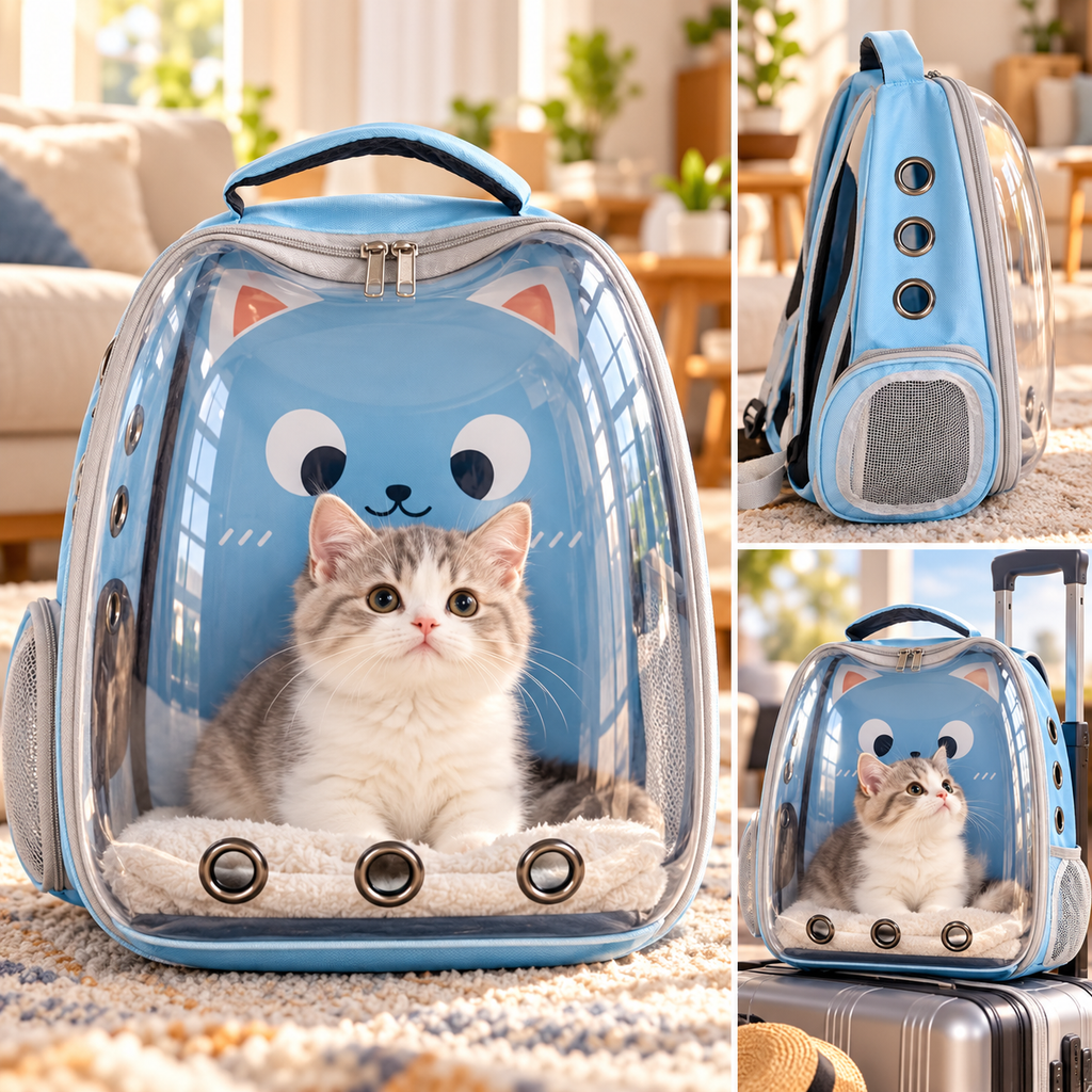 Sac à Dos de Transport pour Chats Adult