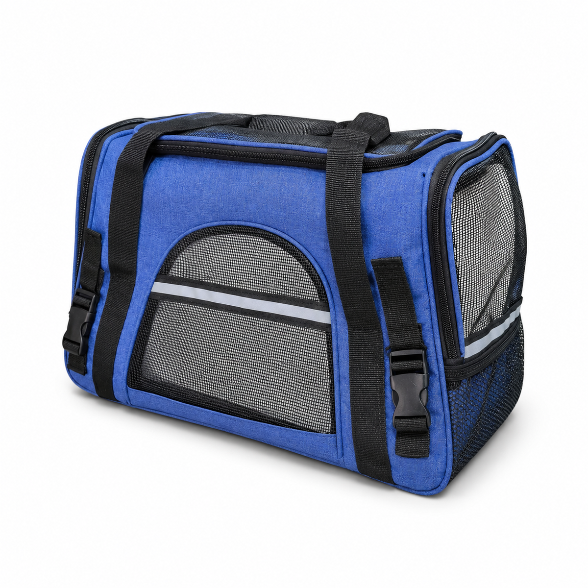 Sac de Transport Souple pour Animaux – Sac à Main Respirant et Extensible avec Bandes Réfléchissantes