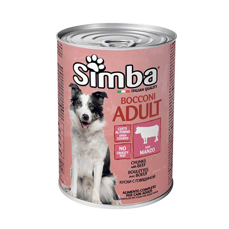 Simba Boulettes au Bœuf pour Chien Adulte 415g/1230g