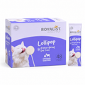 Sucette Lyophilisée pour Chat Royalist Lollipop – Friandise Premium Freeze-Dried Poulet & Lait de Chèvre, Vendu à l'Unité