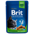 Brit Premium Pochon Poulet pour Chat Stérilisé (100 g)