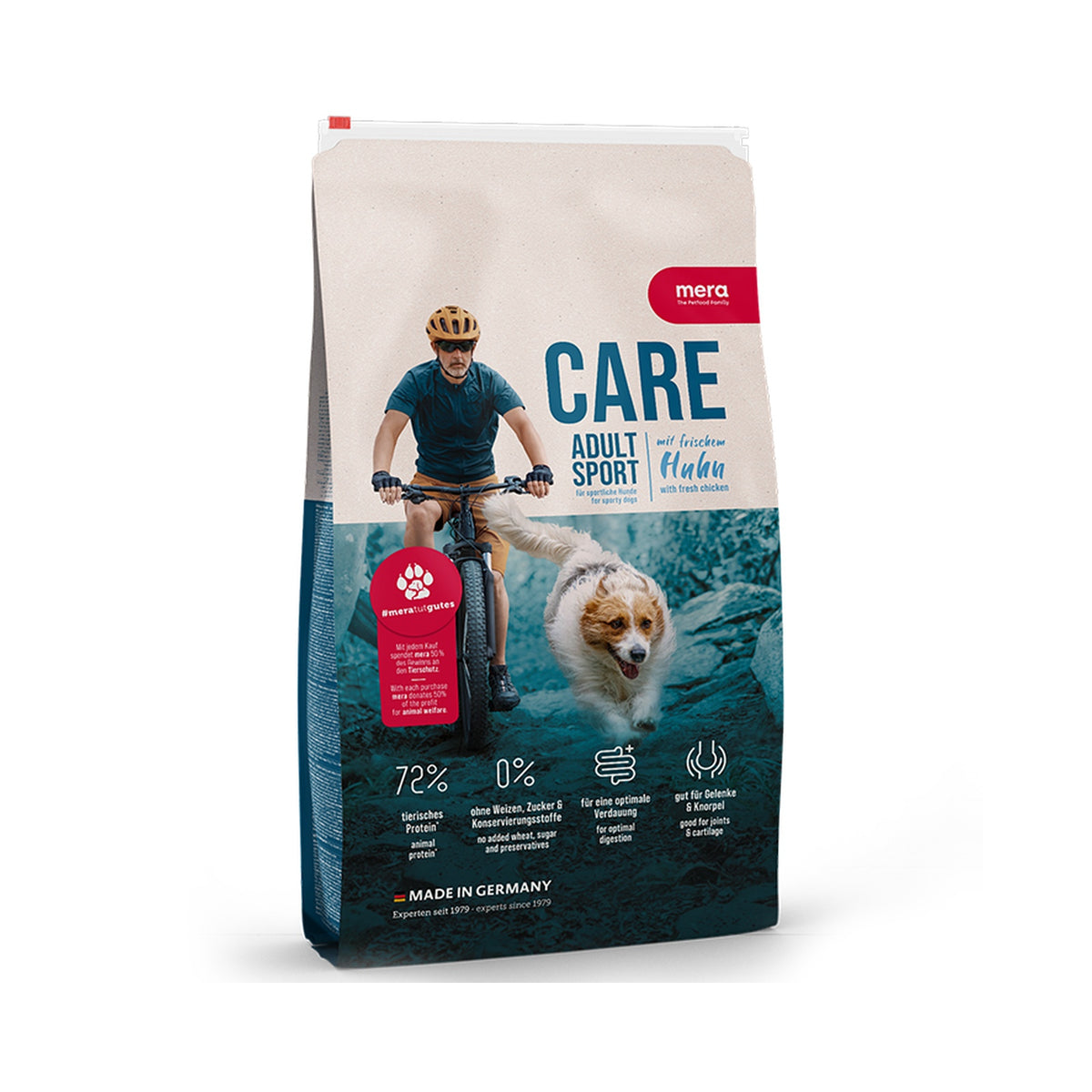 Croquettes MERA Care Adult Sport Poulet (10kg)