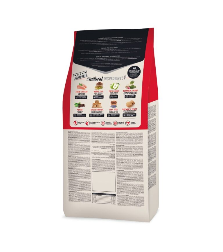 Croquettes Ownat Classic Energy Poulet Frais (20kg)