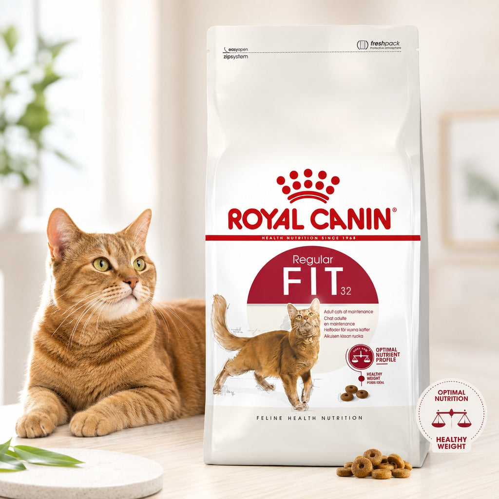 Royal Canin Fit – Croquettes pour Chat Adulte (400 g / 2 kg / 4 kg / 10 kg)