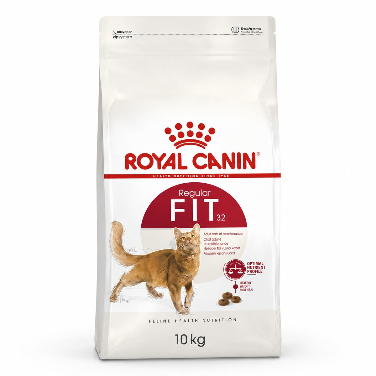 Royal Canin Fit – Croquettes pour Chat Adulte (400 g / 2 kg / 4 kg / 10 kg)