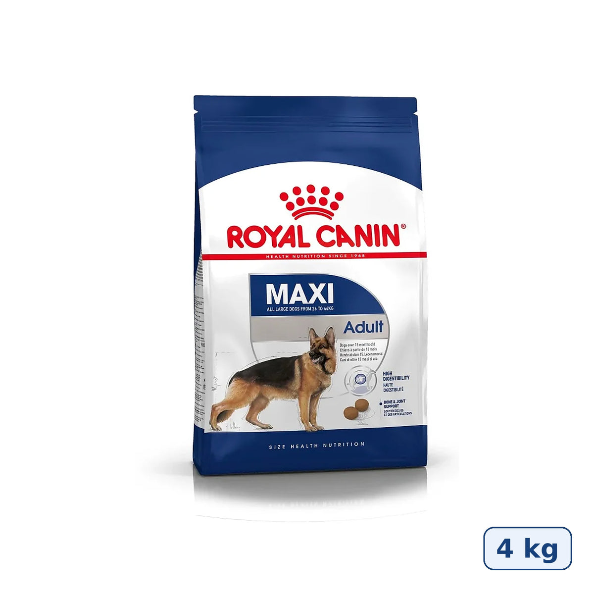 Royal Canin Maxi Adult – Croquettes pour Chien de Grande Race (4 kg / 10 kg / 15 kg)