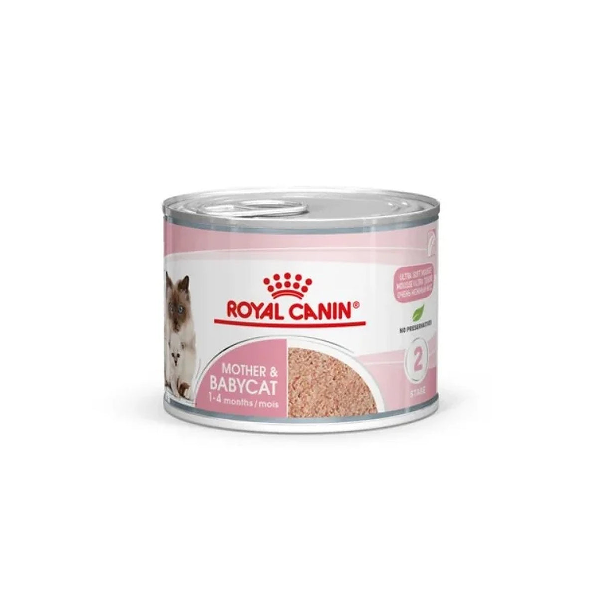 Royal Canin Mother & Babycat Mousse – Pâtée pour Chatte et Chaton (195 g)